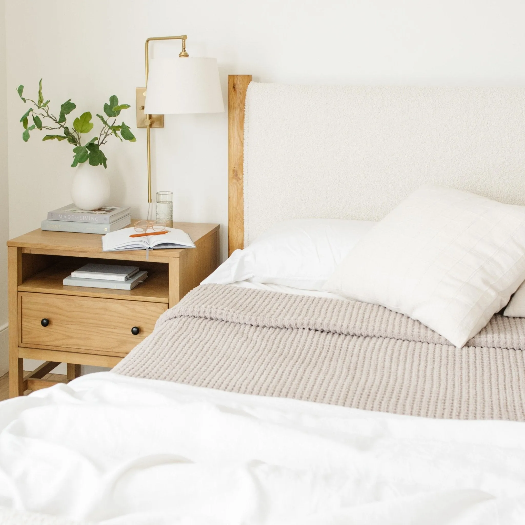 WAFFLE KNIT KING BLANKETS