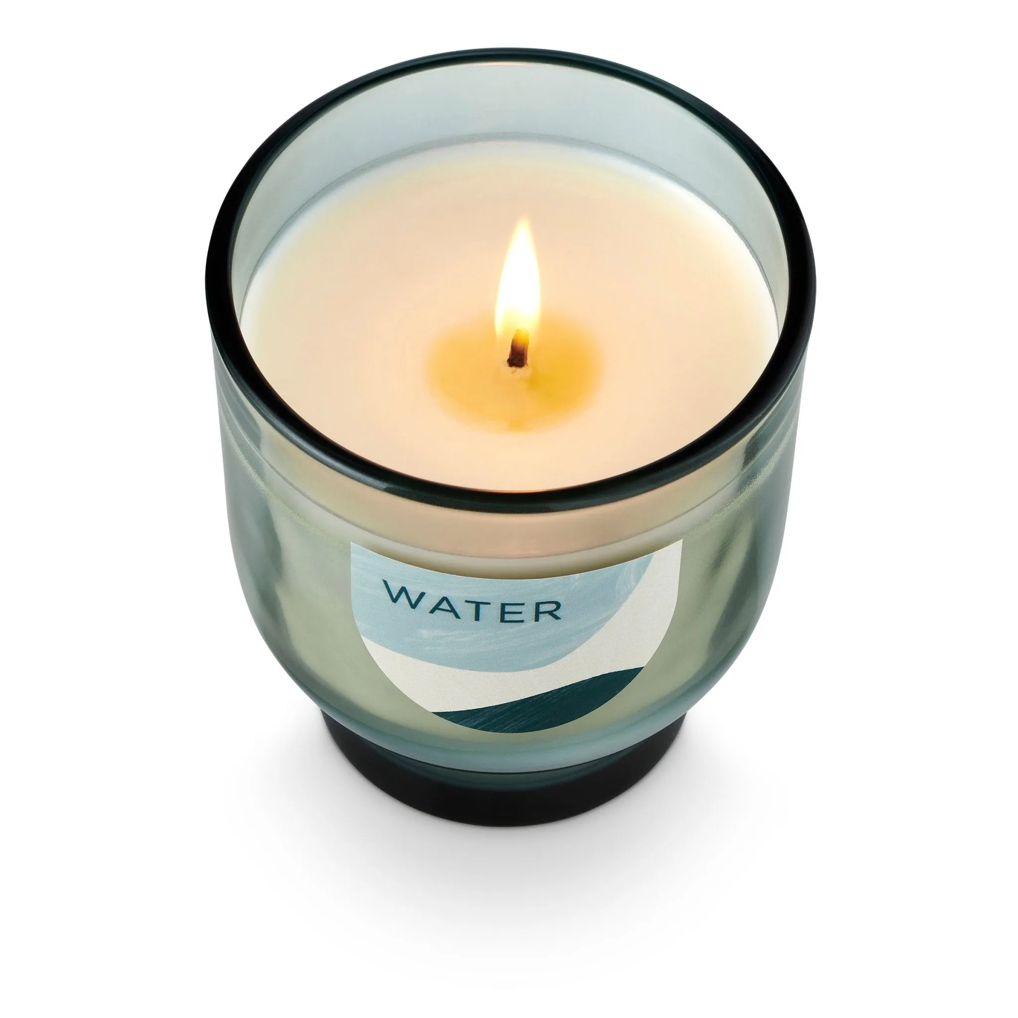 Water Element Glass Candle