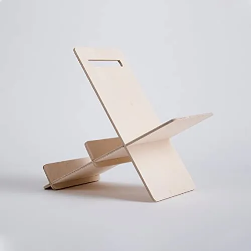 Whittlewud Wooden Stylish Magazines Holder Rack, News Paper or Books Holder Display Unit for Office Reception, Living Room