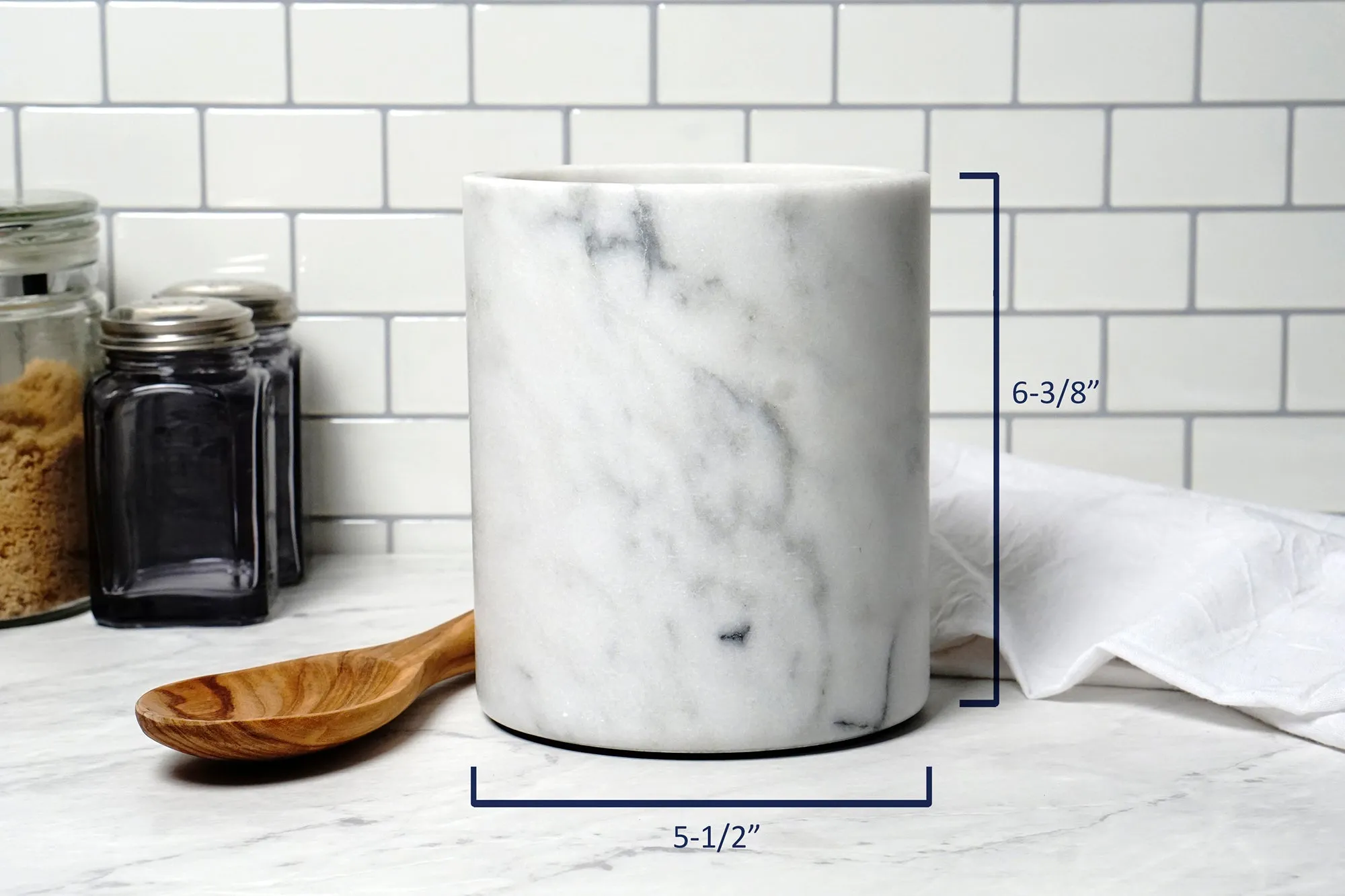 Wine Cooler/Tool Holder - Marble