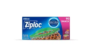 Ziploc® Brand Snack Bags (90 Count)