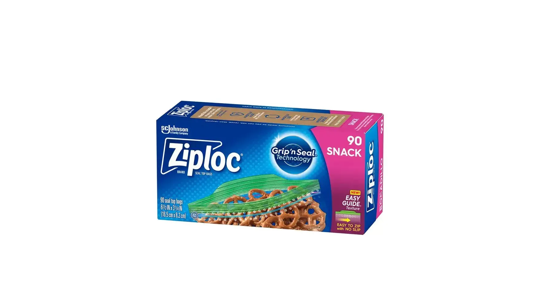 Ziploc® Brand Snack Bags (90 Count)