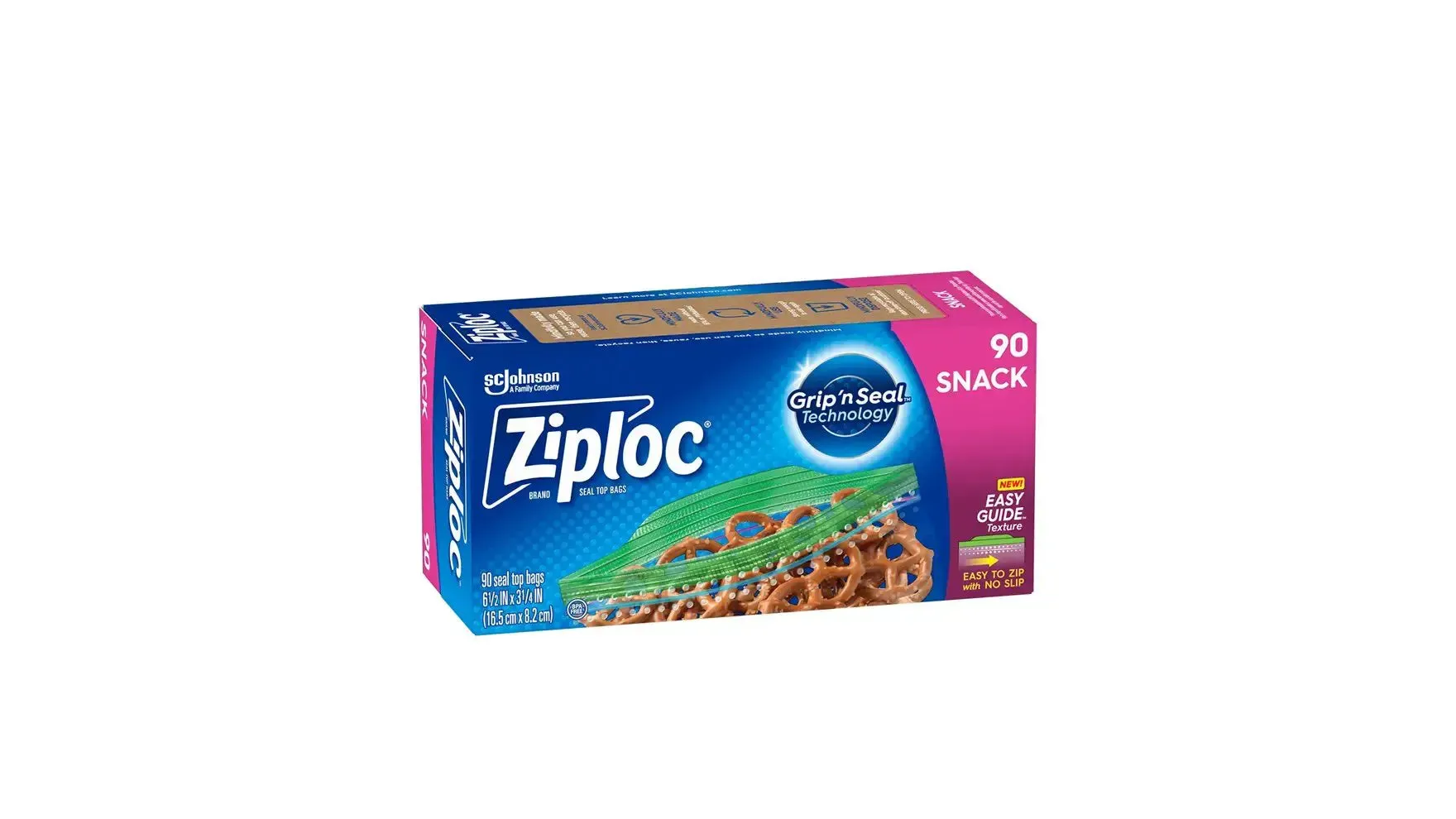 Ziploc® Brand Snack Bags (90 Count)